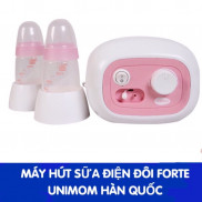 [Mã FMCG8 giảm 8% đơn 500K] (BH Chính hãng 12 tháng) Máy hút sữa điện đôi Forte Unimom có mát xa silicon UM880113
